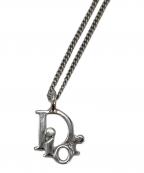 Christian Diorクリスチャン ディオール）の古着「ロゴネックレス」｜シルバー