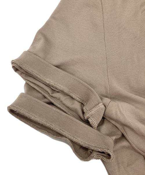 Salvatore Ferragamo（サルヴァトーレ フェラガモ）Salvatore Ferragamo (サルヴァトーレ フェラガモ) 鹿の子ポロシャツ ブラウン サイズ:Mの古着・服飾アイテム