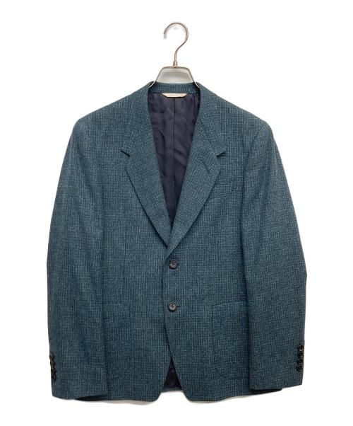 PAUL SMITH（ポールスミス）Paul Smith (ポールスミス) ツイードテーラードジャケット グリーン サイズ:Mの古着・服飾アイテム
