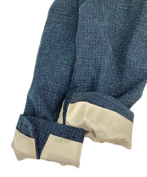 PAUL SMITH（ポールスミス）Paul Smith (ポールスミス) ツイードテーラードジャケット グリーン サイズ:Mの古着・服飾アイテム