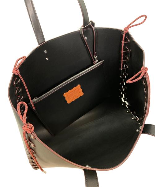 Coachtopia（コーチトピア）Coachtopia (コーチトピア) ラージ リレーサブル トート ブラウンの古着・服飾アイテム