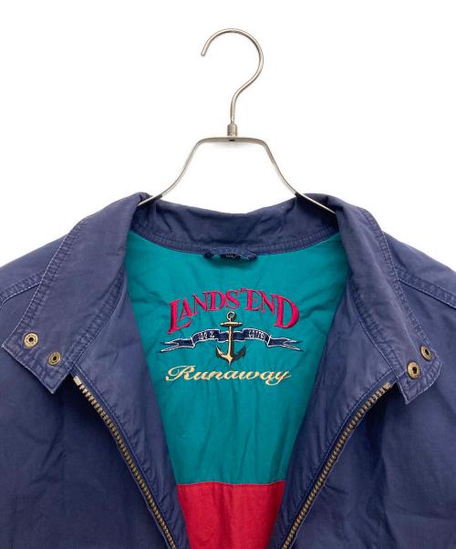 LAND'S END（ランズエンド）LAND'S END (ランズエンド) スイングトップ ネイビー サイズ:Mの古着・服飾アイテム