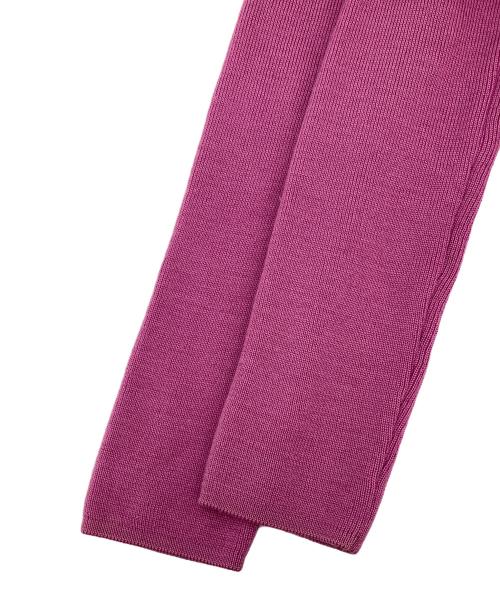 Jean Paul Gaultier FEMME（ジャンポールゴルチエ フェム）Jean Paul GAULTIER FEMME (ジャンポールゴルチェフェム) 変形ロングカーディガン ピンク サイズ:40の古着・服飾アイテム