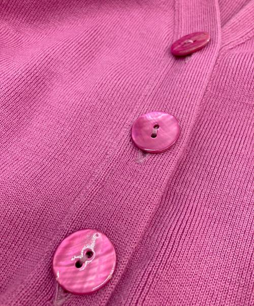 Jean Paul Gaultier FEMME（ジャンポールゴルチエ フェム）Jean Paul GAULTIER FEMME (ジャンポールゴルチェフェム) 変形ロングカーディガン ピンク サイズ:40の古着・服飾アイテム