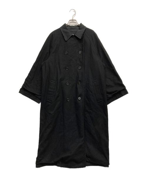 tricot COMME des GARCONS（トリココムデギャルソン）tricot COMME des GARCONS (トリココムデギャルソン) リバーシブルトレンチコート ブラック サイズ:FREEの古着・服飾アイテム