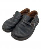 fernandフェルナンド）の古着「ミドルイングリッシュコンフォートシューズ」｜ブラック