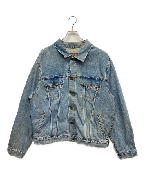 ARMANI JEANS（アルマーニジーンズ）ARMANI JEANS (アルマーニジーンズ) デニムジャケット インディゴ サイズ:Lの古着・服飾アイテム