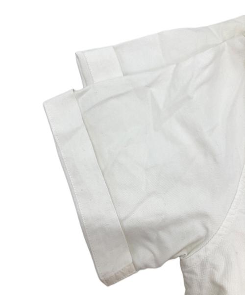 A BATHING APE（アベイシングエイプ）A BATHING APE (ア ベイシング エイプ) 半袖ボタンダウンシャツ ホワイト サイズ:Sの古着・服飾アイテム