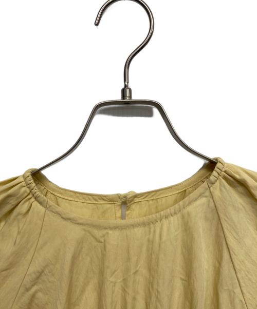 BEAUTY&YOUTH（ビューティーアンドユース）BEAUTY&YOUTH (ビューティーアンドユース) シャーリング マキシワンピース イエロー サイズ:Mの古着・服飾アイテム