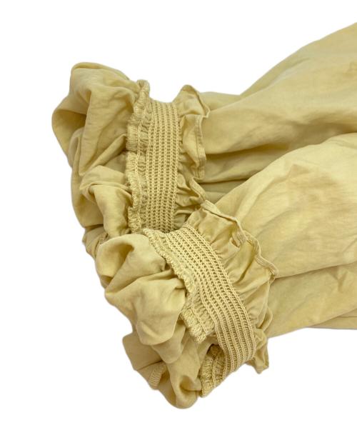 BEAUTY&YOUTH（ビューティーアンドユース）BEAUTY&YOUTH (ビューティーアンドユース) シャーリング マキシワンピース イエロー サイズ:Mの古着・服飾アイテム