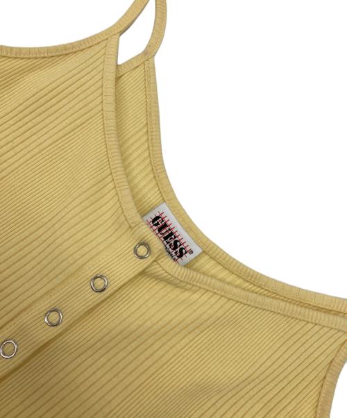 GUESS（ゲス）GUESS (ゲス) キャミソールワンピース イエロー サイズ:XSの古着・服飾アイテム