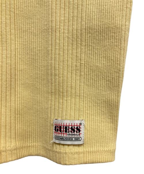 GUESS（ゲス）GUESS (ゲス) キャミソールワンピース イエロー サイズ:XSの古着・服飾アイテム