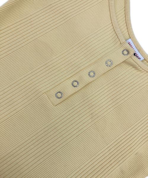 GUESS（ゲス）GUESS (ゲス) キャミソールワンピース イエロー サイズ:XSの古着・服飾アイテム