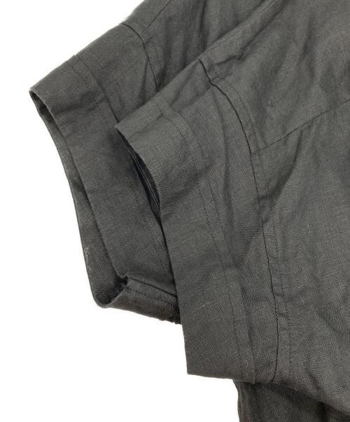 JOURNAL STANDARD（ジャーナルスタンダード）JOURNAL STANDARD (ジャーナルスタンダード) リネンスキッパーブラウス ブラック サイズ:Fの古着・服飾アイテム