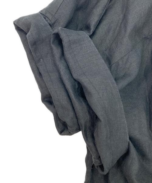 JOURNAL STANDARD（ジャーナルスタンダード）JOURNAL STANDARD (ジャーナルスタンダード) リネンスキッパーブラウス ブラック サイズ:Fの古着・服飾アイテム