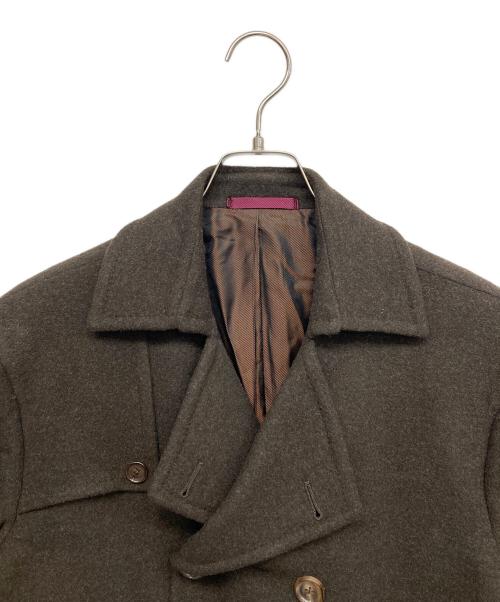 sartoria partenopea（サルトリアパルテノペア）Sartoria Partenopea (サルトリアパルテノペア) カシミヤ混ウールコート ブラウン サイズ:50の古着・服飾アイテム