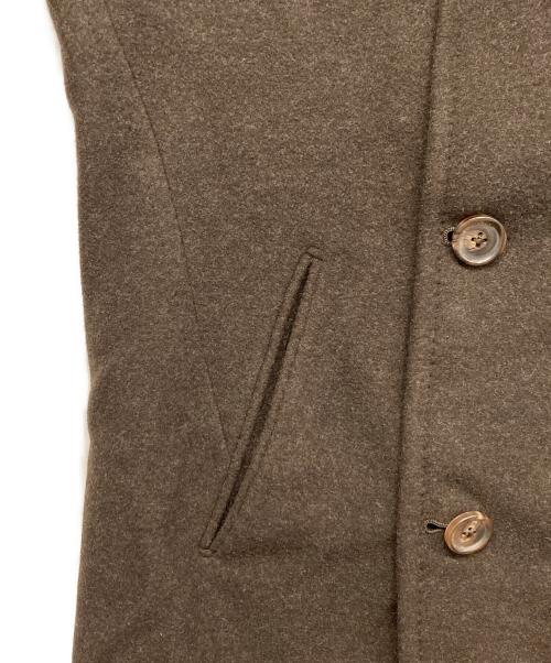 sartoria partenopea（サルトリアパルテノペア）Sartoria Partenopea (サルトリアパルテノペア) カシミヤ混ウールコート ブラウン サイズ:50の古着・服飾アイテム