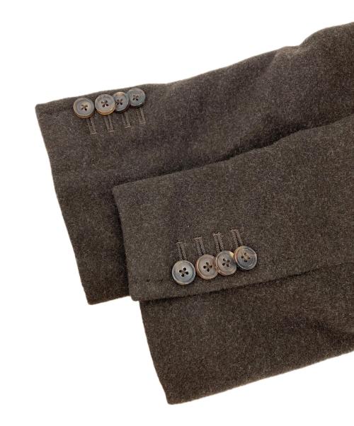sartoria partenopea（サルトリアパルテノペア）Sartoria Partenopea (サルトリアパルテノペア) カシミヤ混ウールコート ブラウン サイズ:50の古着・服飾アイテム