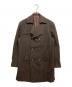 Sartoria Partenopea（サルトリアパルテノペア）の古着「カシミヤ混ウールコート」｜ブラウン