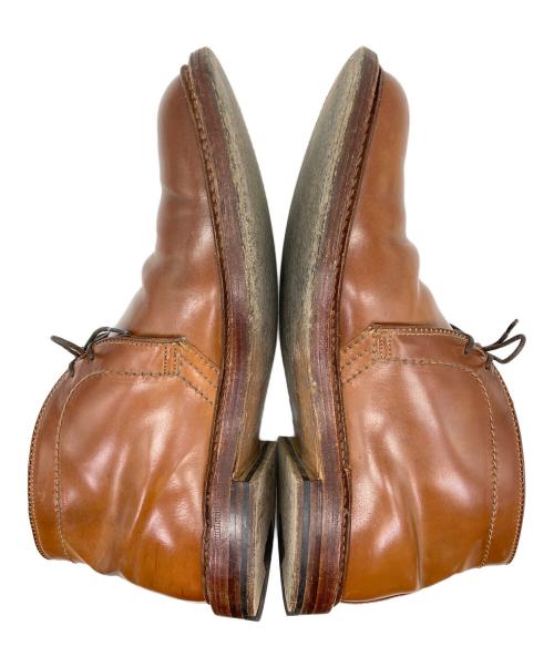 Alden（オールデン）ALDEN (オールデン) ウイスキーコードバンチャッカブーツ ブラウン サイズ:9Dの古着・服飾アイテム