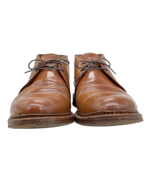 Alden（オールデン）ALDEN (オールデン) ウイスキーコードバンチャッカブーツ ブラウン サイズ:9Dの古着・服飾アイテム