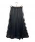 adidas (アディダス) ロングサテンスカート ブラック サイズ:L：4000円