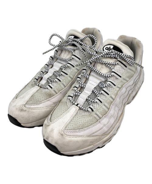 NIKE（ナイキ）NIKE (ナイキ) AIR MAX '95 WHITE / BLACK ホワイト サイズ:29の古着・服飾アイテム