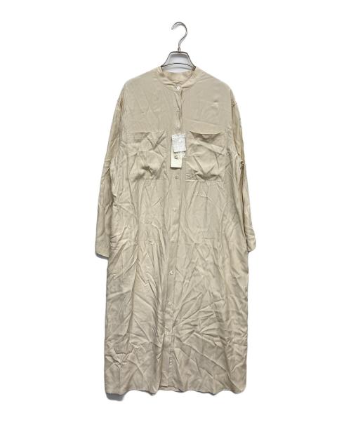 SACRA（サクラ）SACRA (サクラ) シャツワンピース ベージュ サイズ:38の古着・服飾アイテム