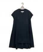 Reneルネ）の古着「カシミヤブレンドジレコート」｜ブラック