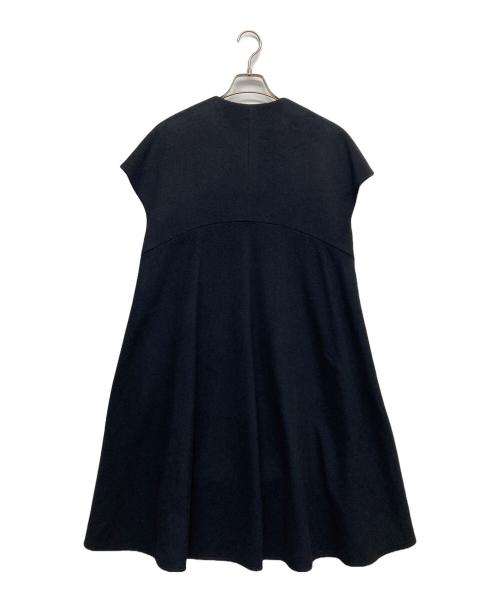 Rene（ルネ）Rene (ルネ) カシミヤブレンドジレコート ブラック サイズ:36の古着・服飾アイテム