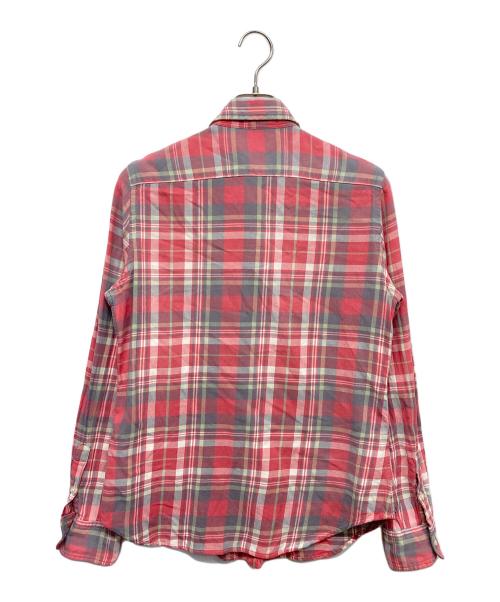 RALPH LAUREN（ラルフローレン）RALPH LAUREN (ラルフローレン) チェックシャツ レッド サイズ:Mの古着・服飾アイテム