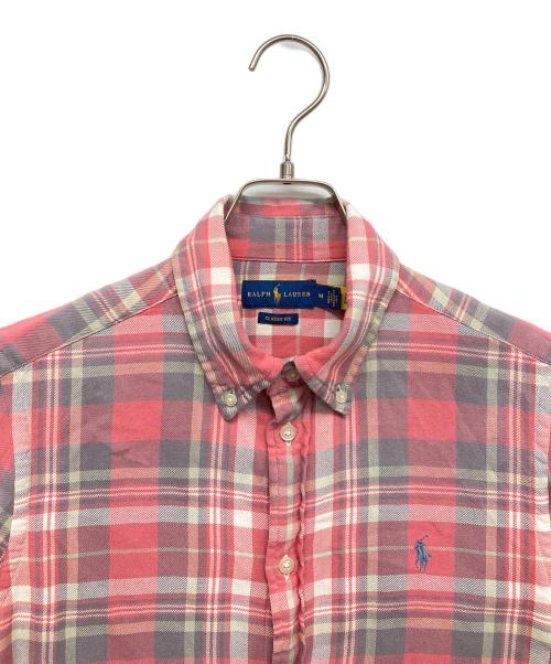 RALPH LAUREN（ラルフローレン）RALPH LAUREN (ラルフローレン) チェックシャツ レッド サイズ:Mの古着・服飾アイテム