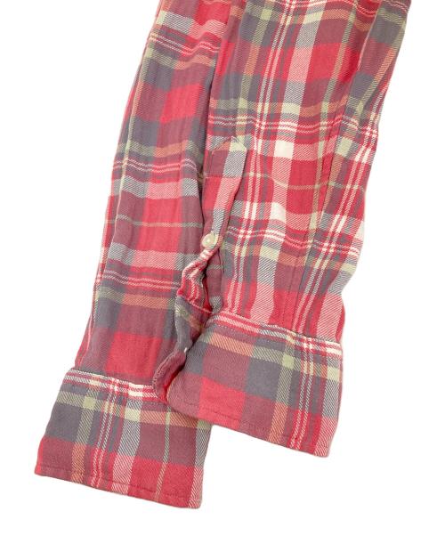 RALPH LAUREN（ラルフローレン）RALPH LAUREN (ラルフローレン) チェックシャツ レッド サイズ:Mの古着・服飾アイテム