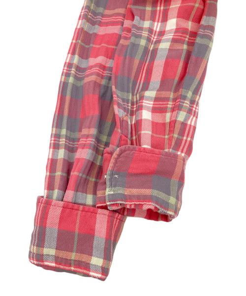 RALPH LAUREN（ラルフローレン）RALPH LAUREN (ラルフローレン) チェックシャツ レッド サイズ:Mの古着・服飾アイテム