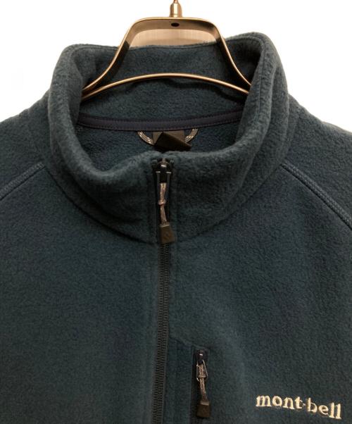 mont-bell（モンベル）mont-bell (モンベル) クリマプラス100 アウタージャケット ブルー サイズ:XLの古着・服飾アイテム