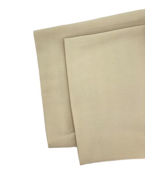 BEAUTY&YOUTH（ビューティーアンドユース）BEAUTY&YOUTH (ビューティーアンドユース) ツイル バックゴム ストレート パンツ ベージュ サイズ:Mの古着・服飾アイテム