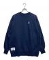 DESCENDANT（ディセンダント）の古着「クルーネックスウェット」｜ネイビー