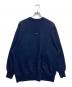 DESCENDANT (ディセンダント) クルーネックスウェット ネイビー サイズ:3：7000円