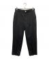 SORRY（ソーリー）の古着「a bootleg program uncle slacks」｜ブラック