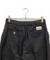 中古・古着 SORRY (ソーリー) a bootleg program uncle slacks ブラック サイズ:2：12000円