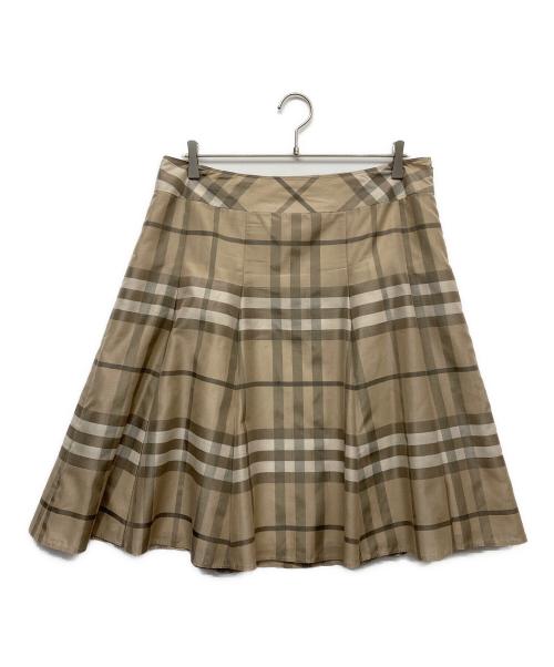 BURBERRY LONDON（バーバリーロンドン）BURBERRY LONDON (バーバリーロンドン) フレアスカート ベージュ サイズ:48の古着・服飾アイテム
