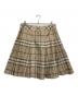 BURBERRY LONDON (バーバリーロンドン) フレアスカート ベージュ サイズ:48：5000円