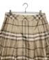 中古・古着 BURBERRY LONDON (バーバリーロンドン) フレアスカート ベージュ サイズ:48：5000円