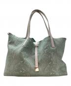 TIFFANY & Co.ティファニー）の古着「リバーシブルトートバッグ」｜ブルー