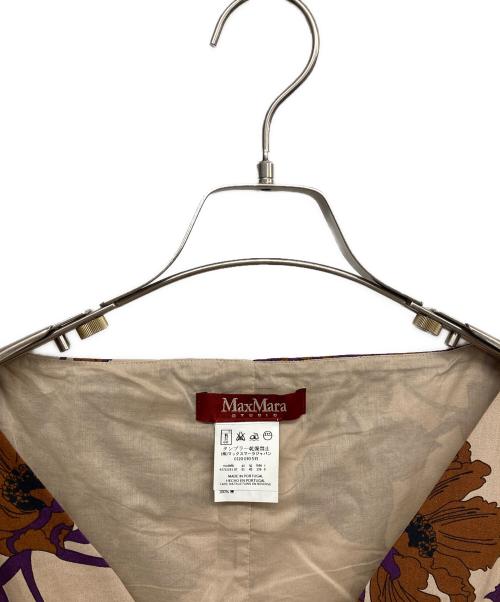 Max Mara Studio（マックスマーラ ストゥディオ）MAX MARA STUDIO (マックスマーラ ストゥディオ) ノースリーブワンピース ブラウン サイズ:40の古着・服飾アイテム