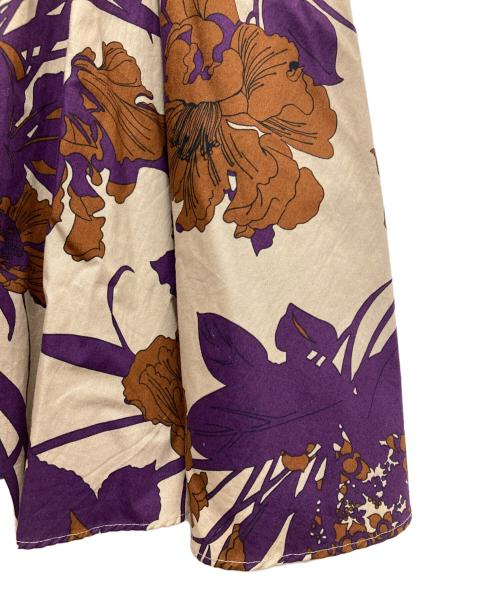 Max Mara Studio（マックスマーラ ストゥディオ）MAX MARA STUDIO (マックスマーラ ストゥディオ) ノースリーブワンピース ブラウン サイズ:40の古着・服飾アイテム