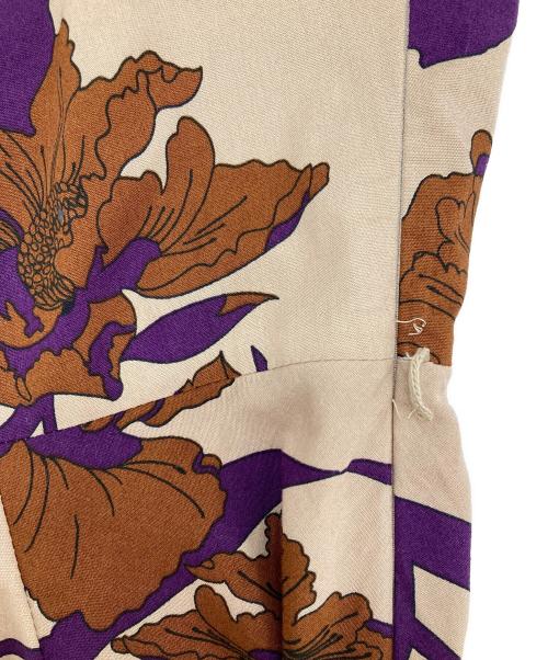 Max Mara Studio（マックスマーラ ストゥディオ）MAX MARA STUDIO (マックスマーラ ストゥディオ) ノースリーブワンピース ブラウン サイズ:40の古着・服飾アイテム