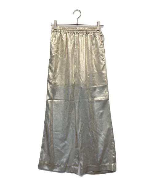 fredy emue（フレディエミュ）fredy emue (フレディエミュ) シャイニーイージーパンツ アイボリー サイズ:38 未使用品の古着・服飾アイテム