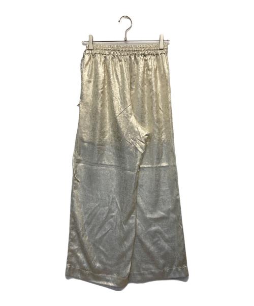 fredy emue（フレディエミュ）fredy emue (フレディエミュ) シャイニーイージーパンツ アイボリー サイズ:38 未使用品の古着・服飾アイテム