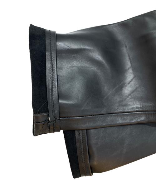Aero LEATHER（エアロレザー）Aero LEATHER (エアロレザー) ホースレザーパンツ ブラック サイズ:W30の古着・服飾アイテム